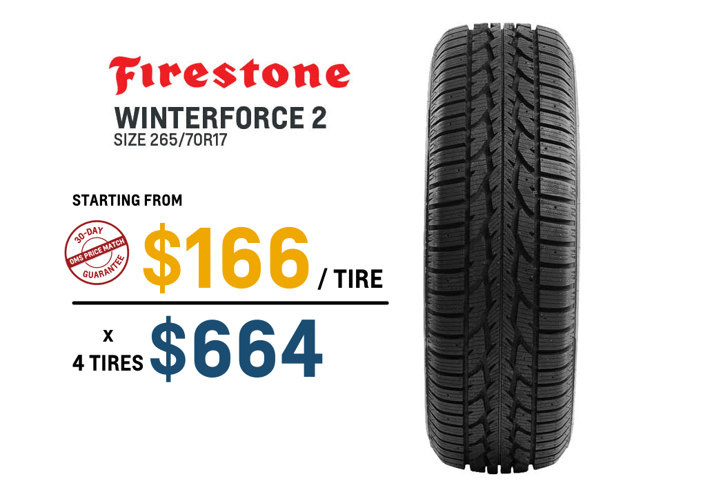 SilveradoFirestoneTire Silverado winter tire deals