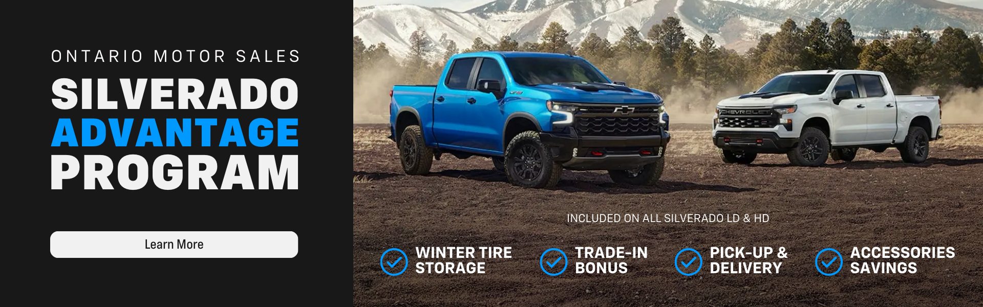 TruckProgram-HPBanner-2025 2025 Chevrolet Silverado 1500 LD 2500 HD Oshawa