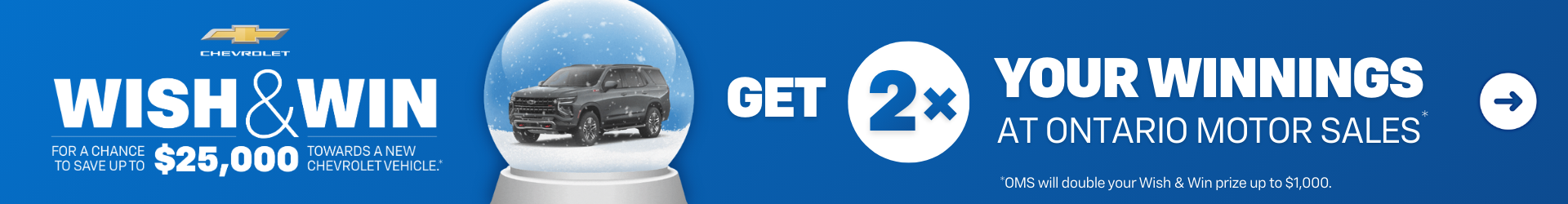 Wish and Win Chevrolet Oshawa