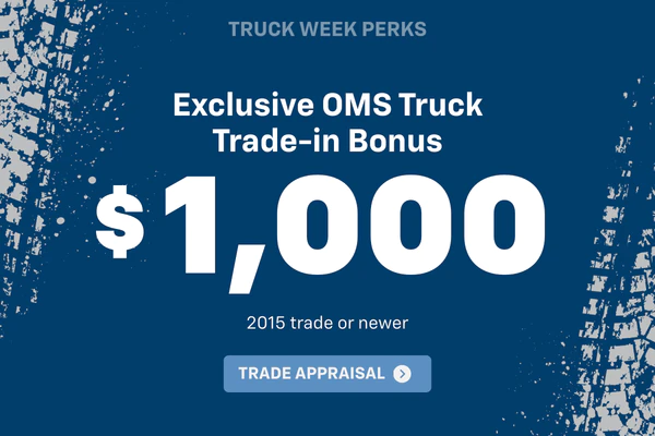 OMS Truck Month Offer